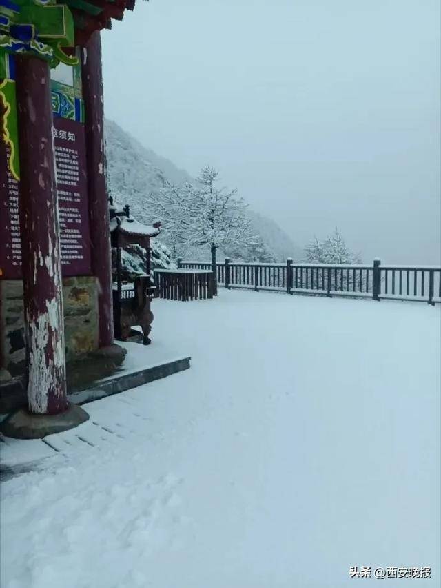 最低-8℃！陕西一地下雪了！西安最新天气预报