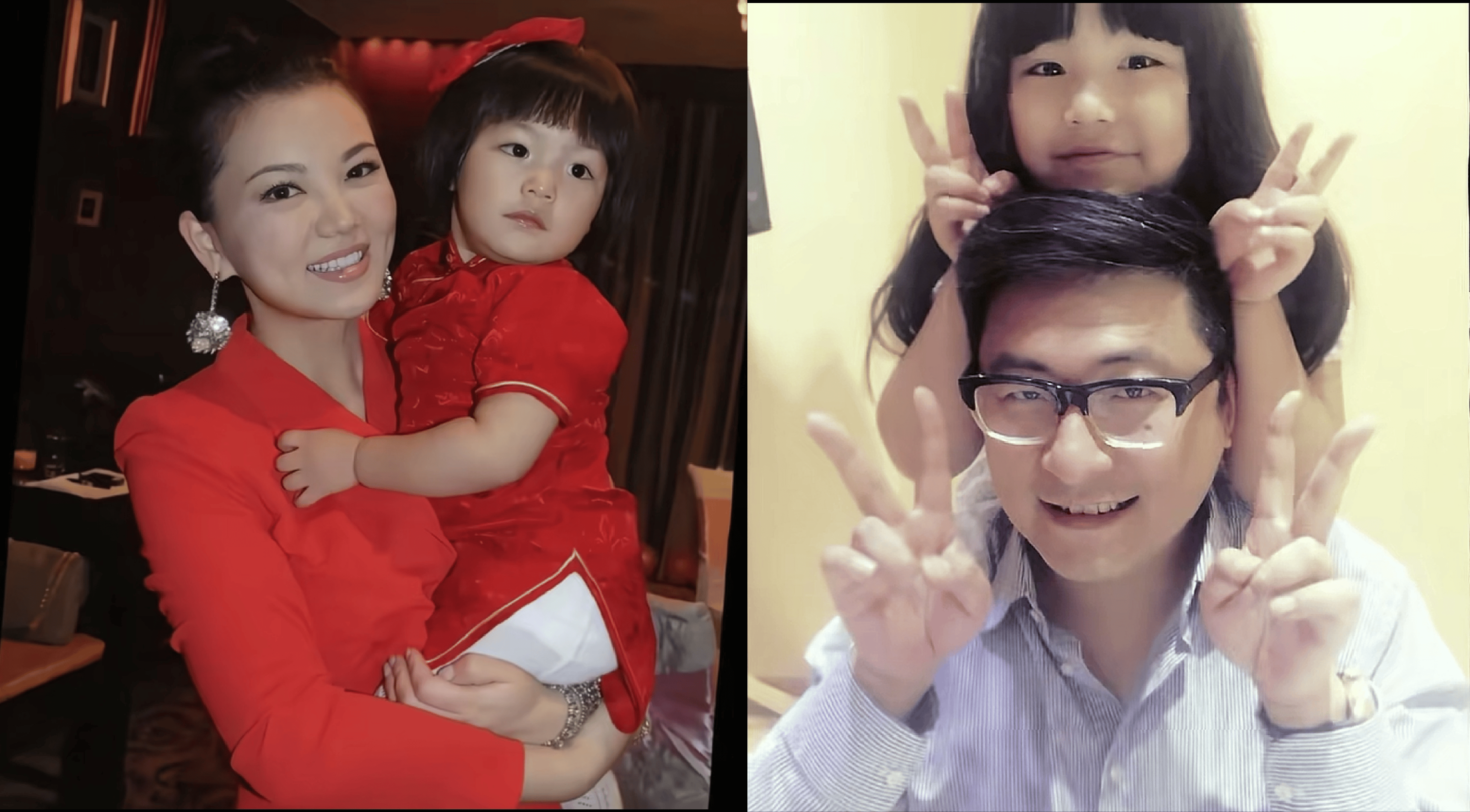 王诗龄分享与李湘合照，王岳伦：怎么没有和爸爸的照片啊