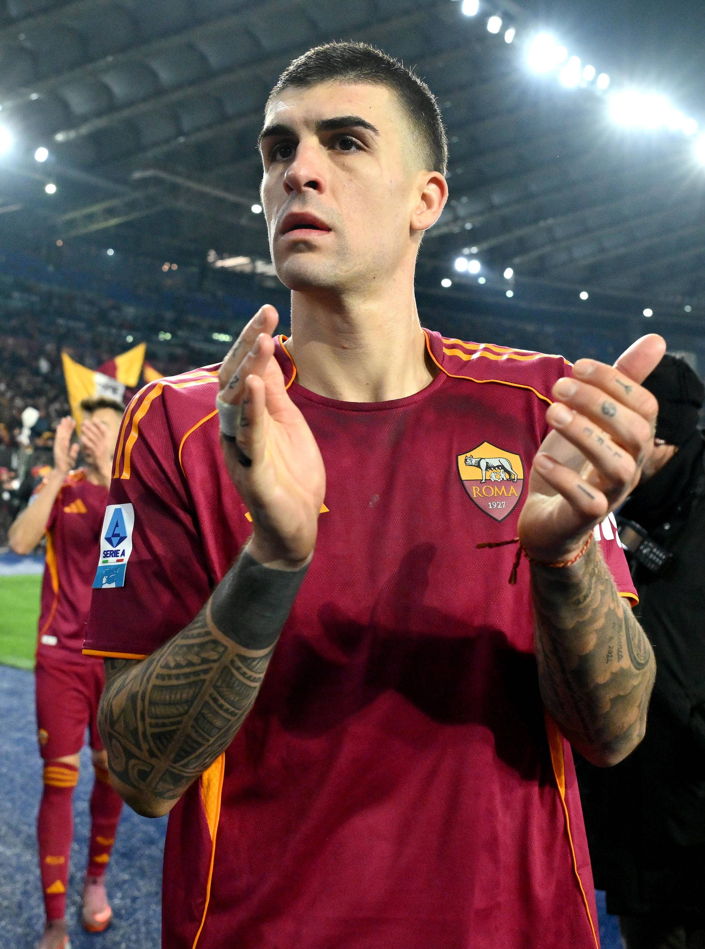 （外代二线）足球——意甲：罗马胜科莫