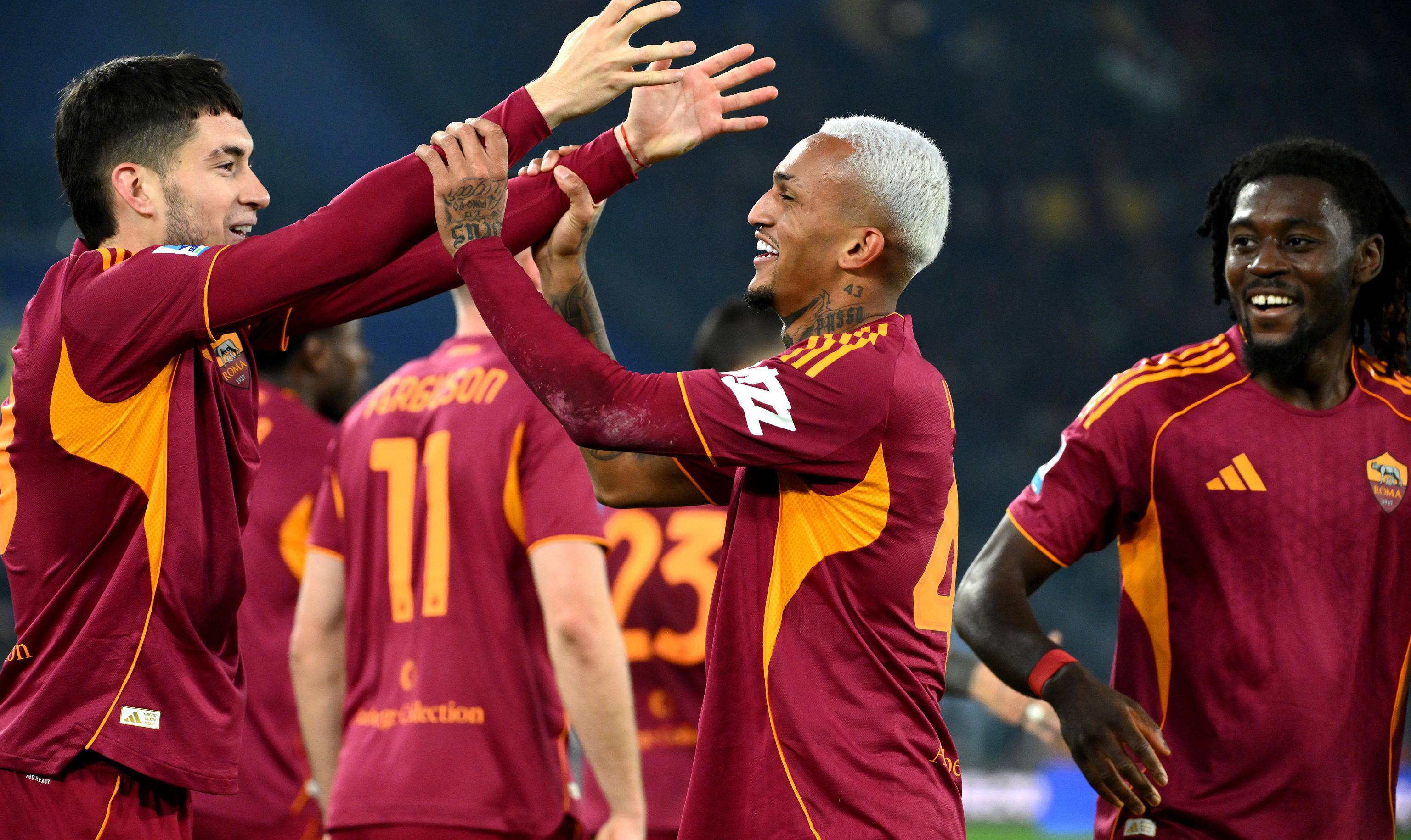 （外代二线）足球——意甲：罗马胜科莫